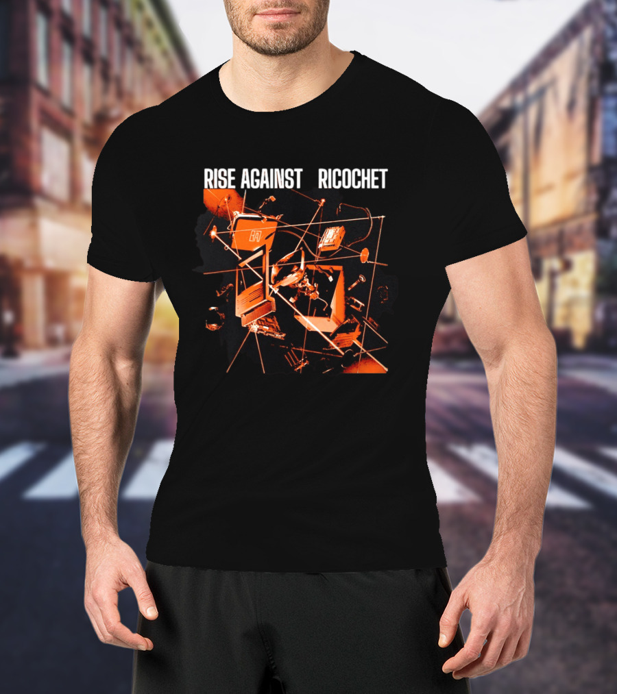 Rise Against Ricochet Electronics Circuit T-Shirt