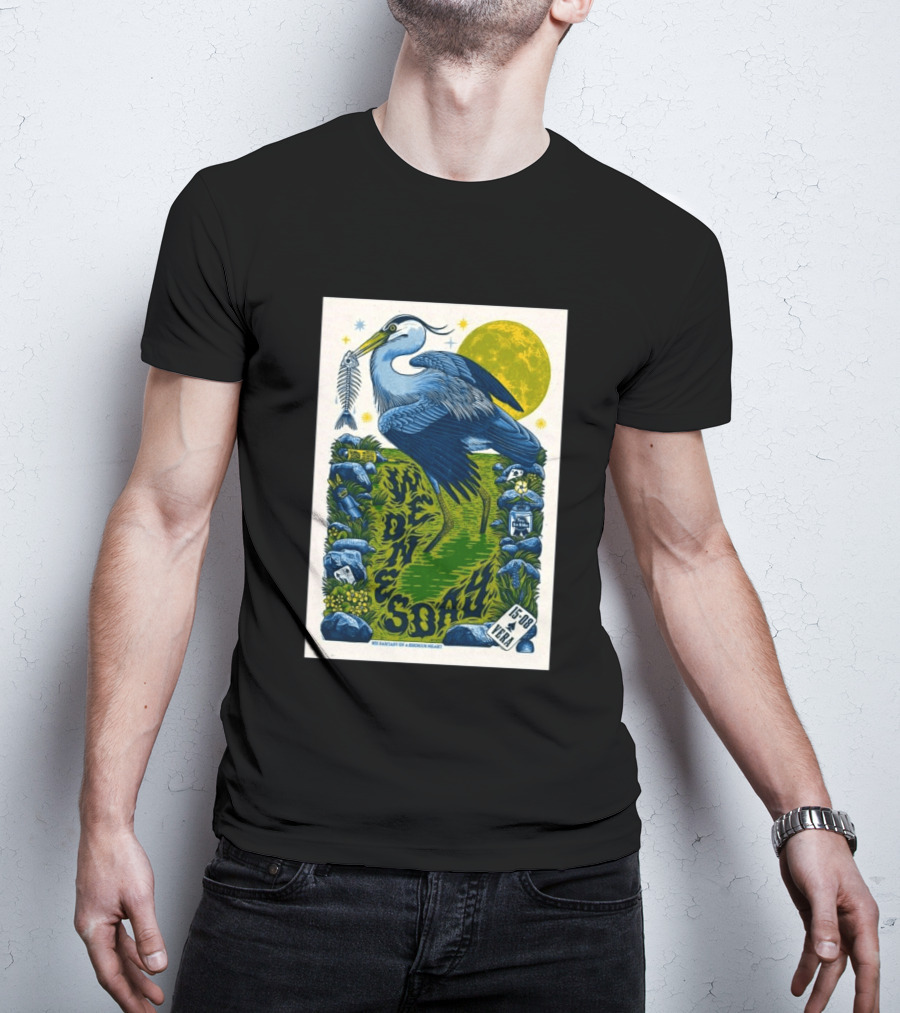 Wednesday 15 Aug 2026 Vera Groningen NL Heron Fantasy Of A Broken Heart T-Shirt