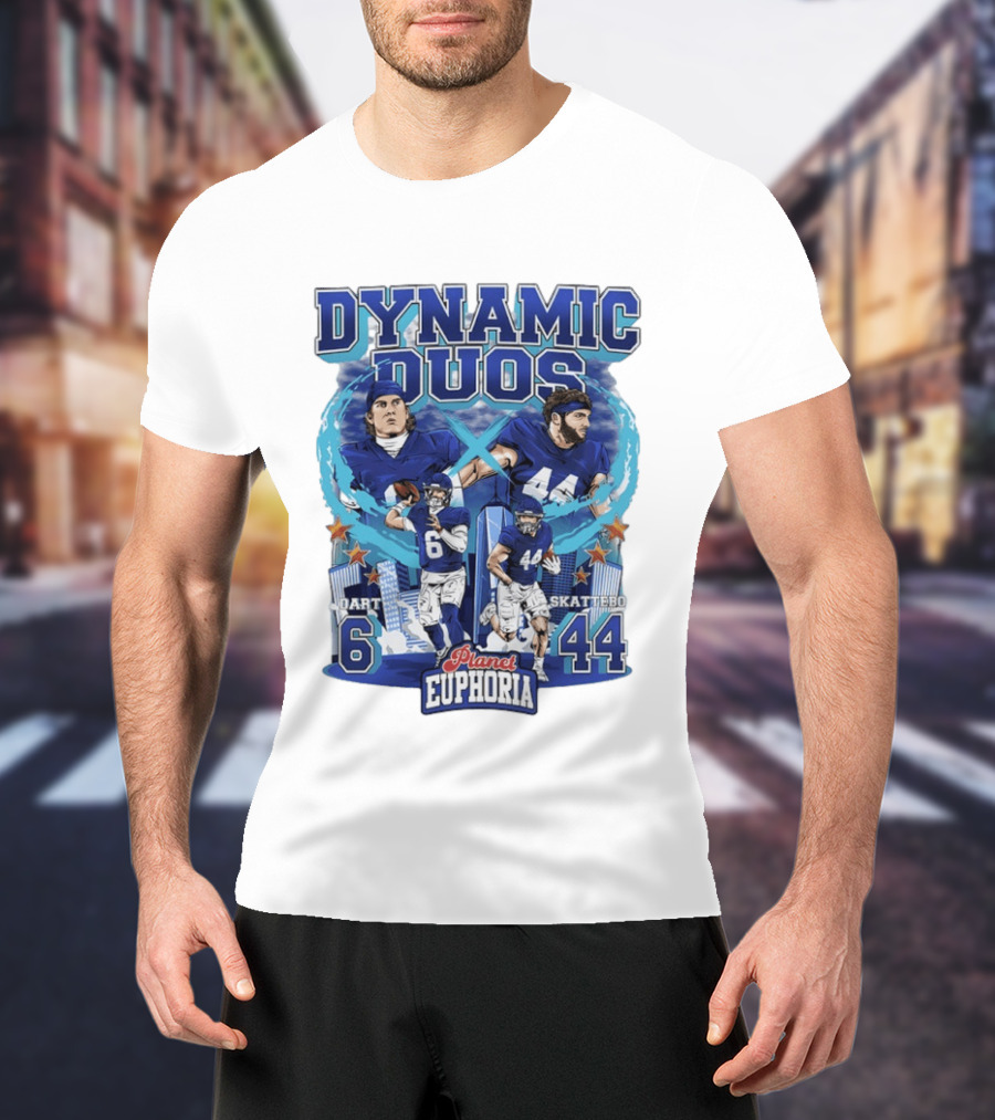 Dynamic Duos Dart 6 Skattebo 44 Planet Euphoria Skyline T-Shirt