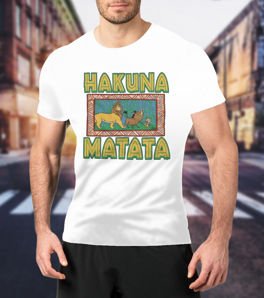 The Lion King Hakuna Matata Simba Timon Pumbaa Disney T-Shirt
