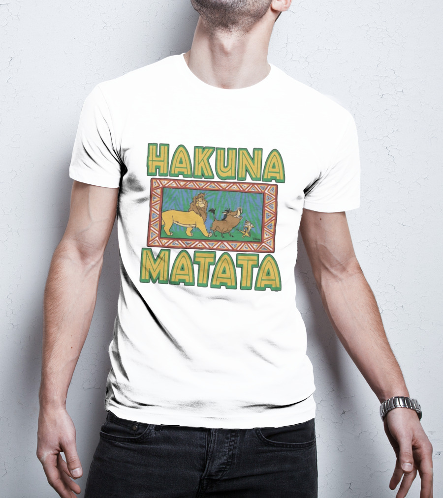 The Lion King Hakuna Matata Simba Timon Pumbaa Disney T-Shirt