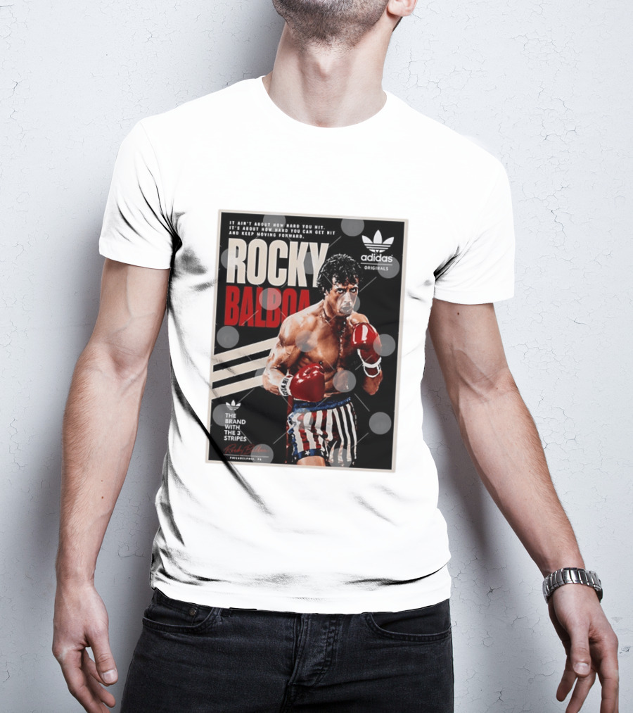 Rocky Balboa Adidas Originals Philadelphia Boxing Legend T-Shirt