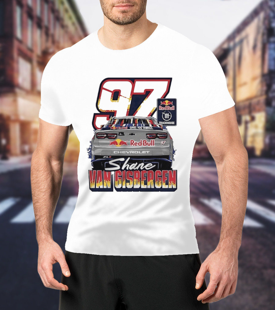 Shane Van Gisbergen 97 Red Bull Trackhouse Chevrolet Racing Team T-Shirt