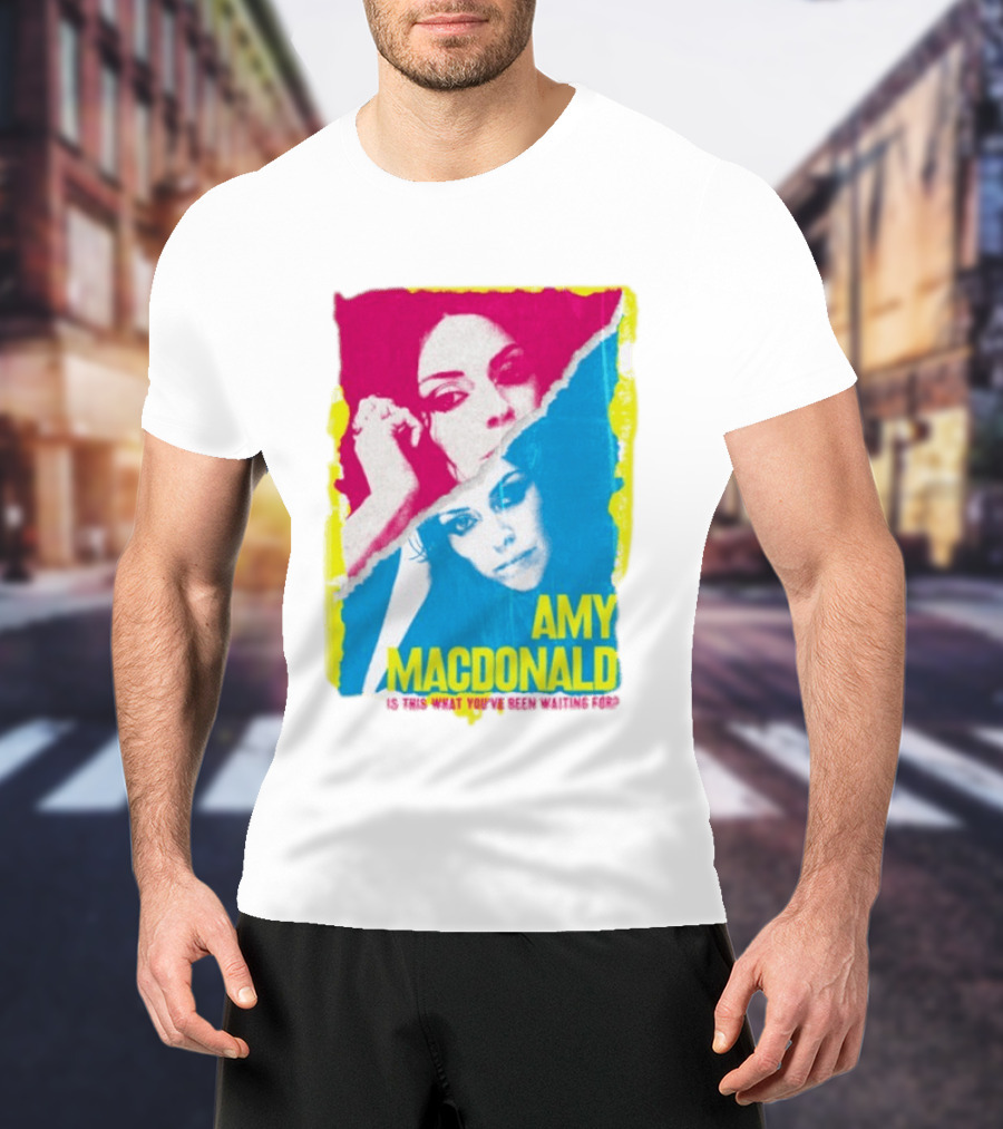 Amy Macdonald Is This What You've Been Waiting For Vintage Style Image T-Shirt