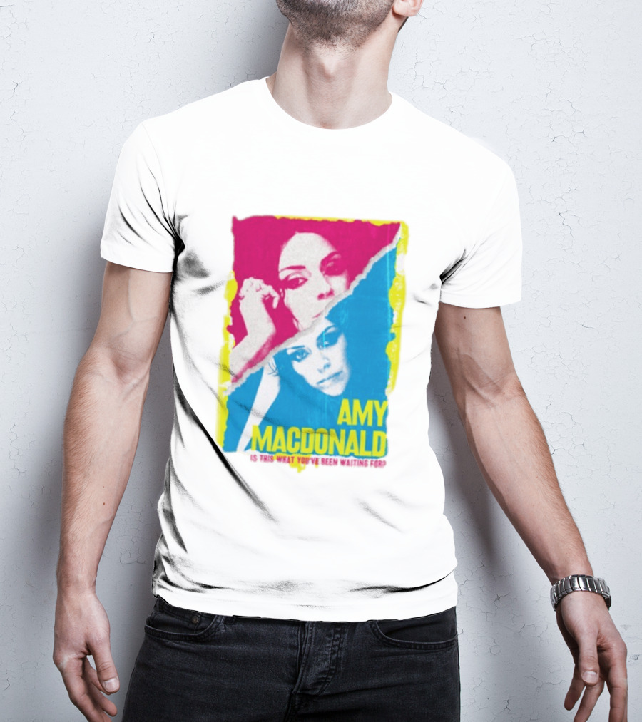 Amy Macdonald Is This What You've Been Waiting For Vintage Style Image T-Shirt