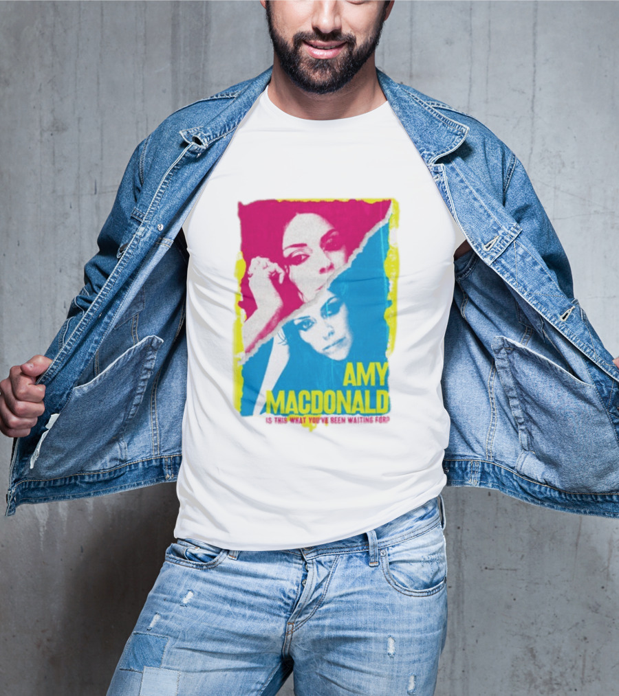 Amy Macdonald Is This What You've Been Waiting For Vintage Style Image T-Shirt