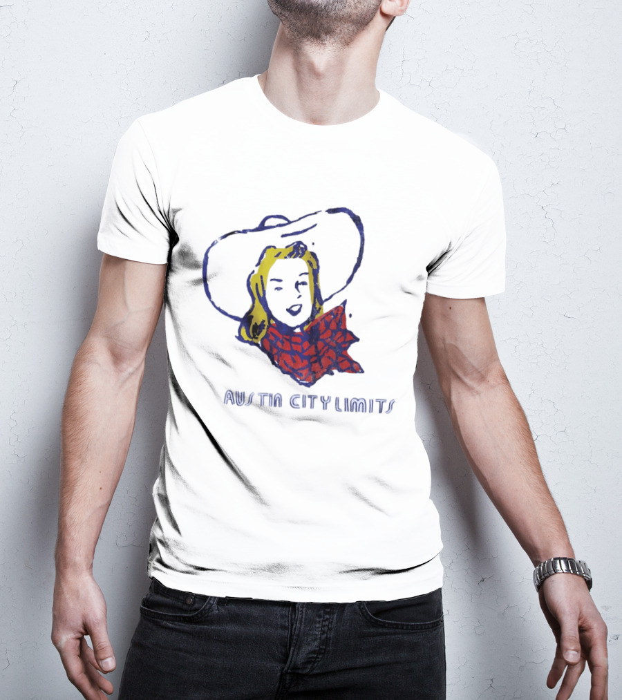 Austin City Limits Cowgirl Fashion Pop T-Shirt