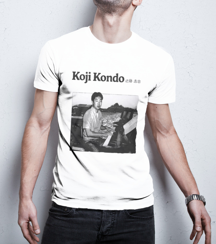 Koji Kondo I Can Hear Music Piano Masters T-Shirt