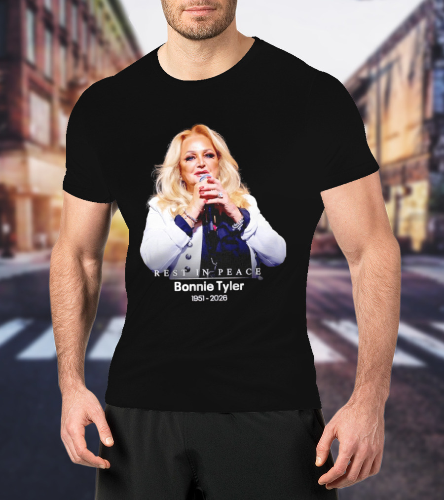 Rest In Peace Bonnie Tyler 1951 2026 T-Shirt