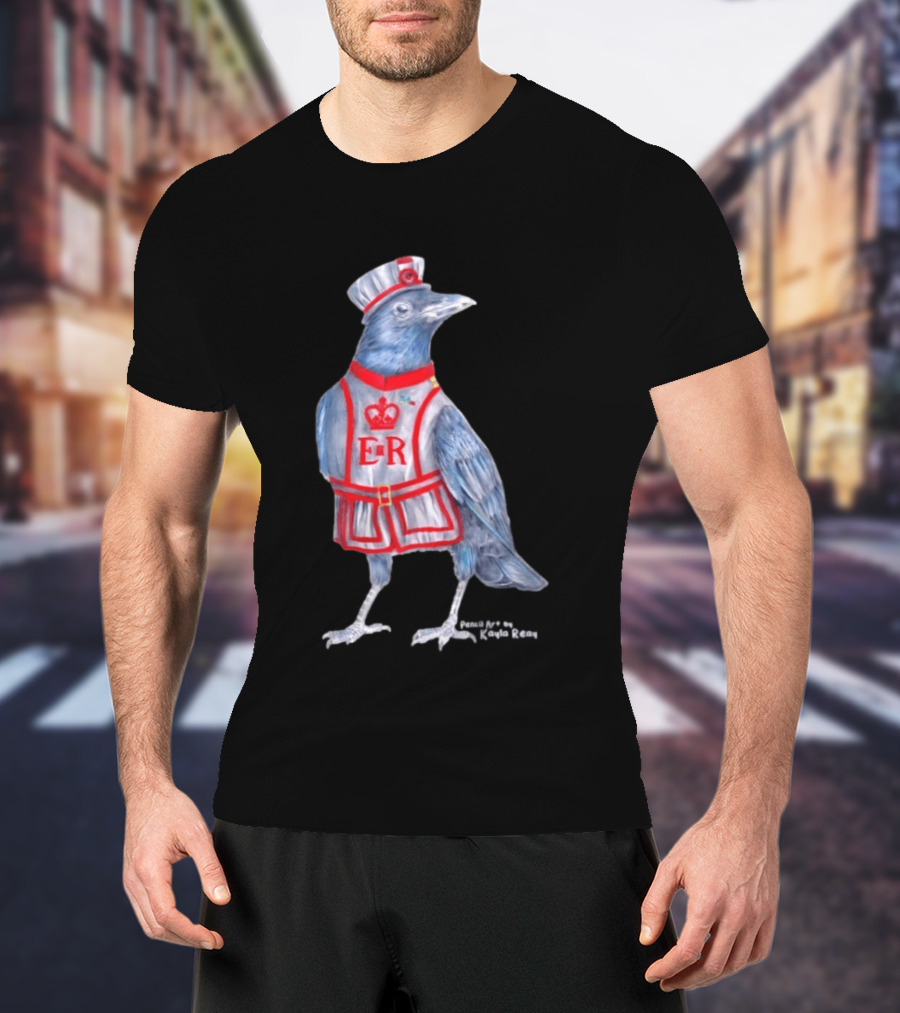 Rosaline The Raven ER Yeoman Warder Beefeater Uniform T-Shirt