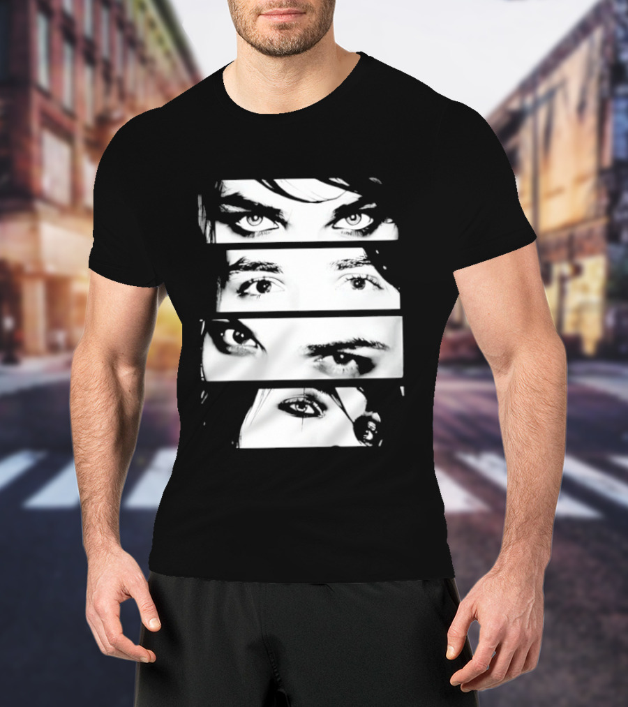 Gerard Way Eyes My Chemical Romance Emo Band Fan T-Shirt