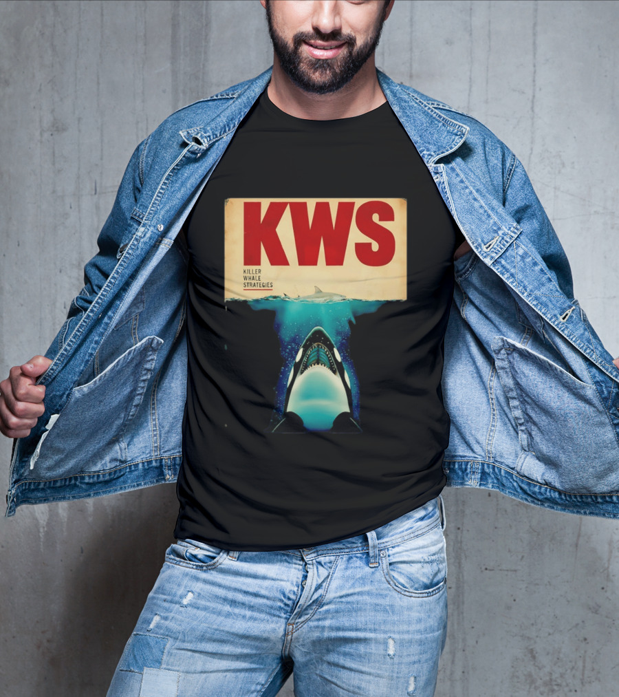 KWS Killer Whale Strategies Orca Shark Ocean T-Shirt