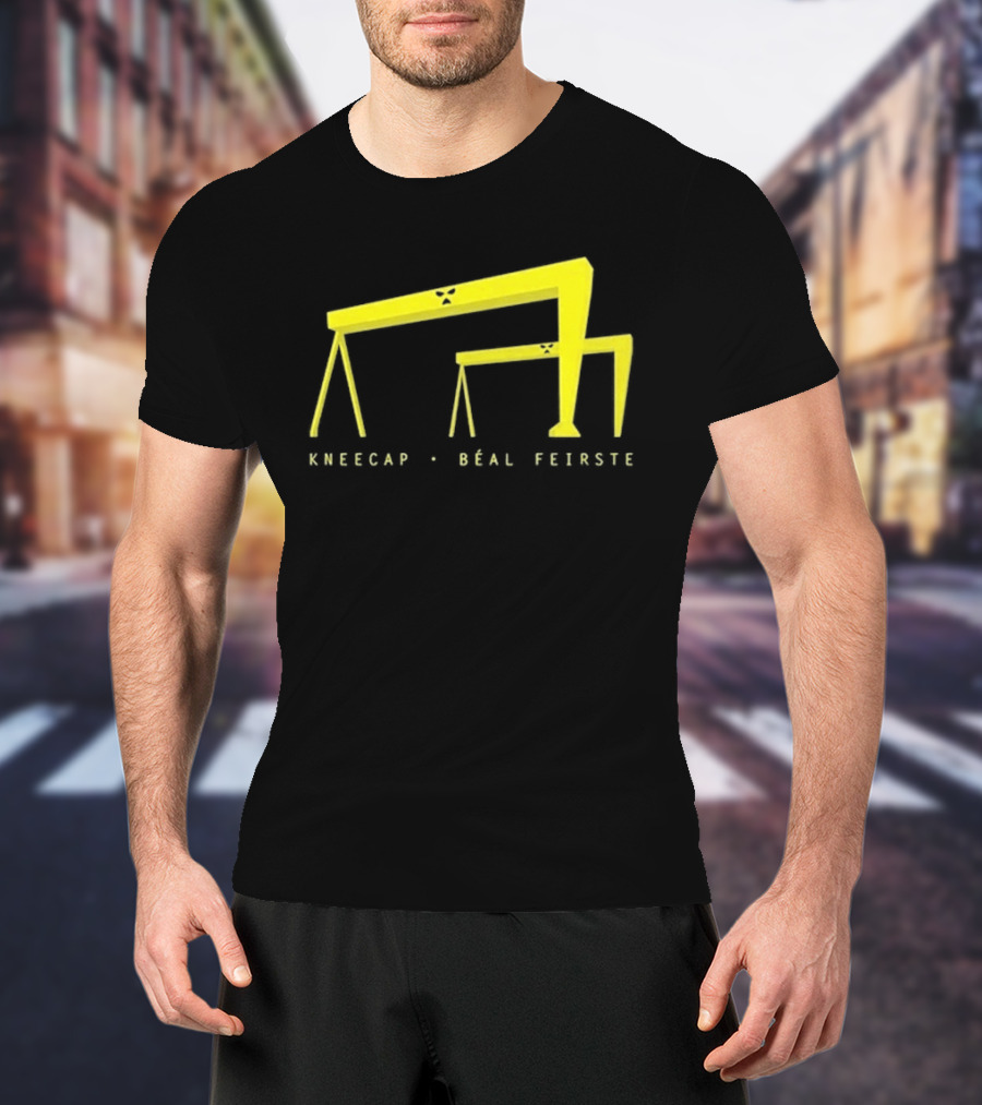 Kneecap Béal Feirste Yellow Crane T-Shirt