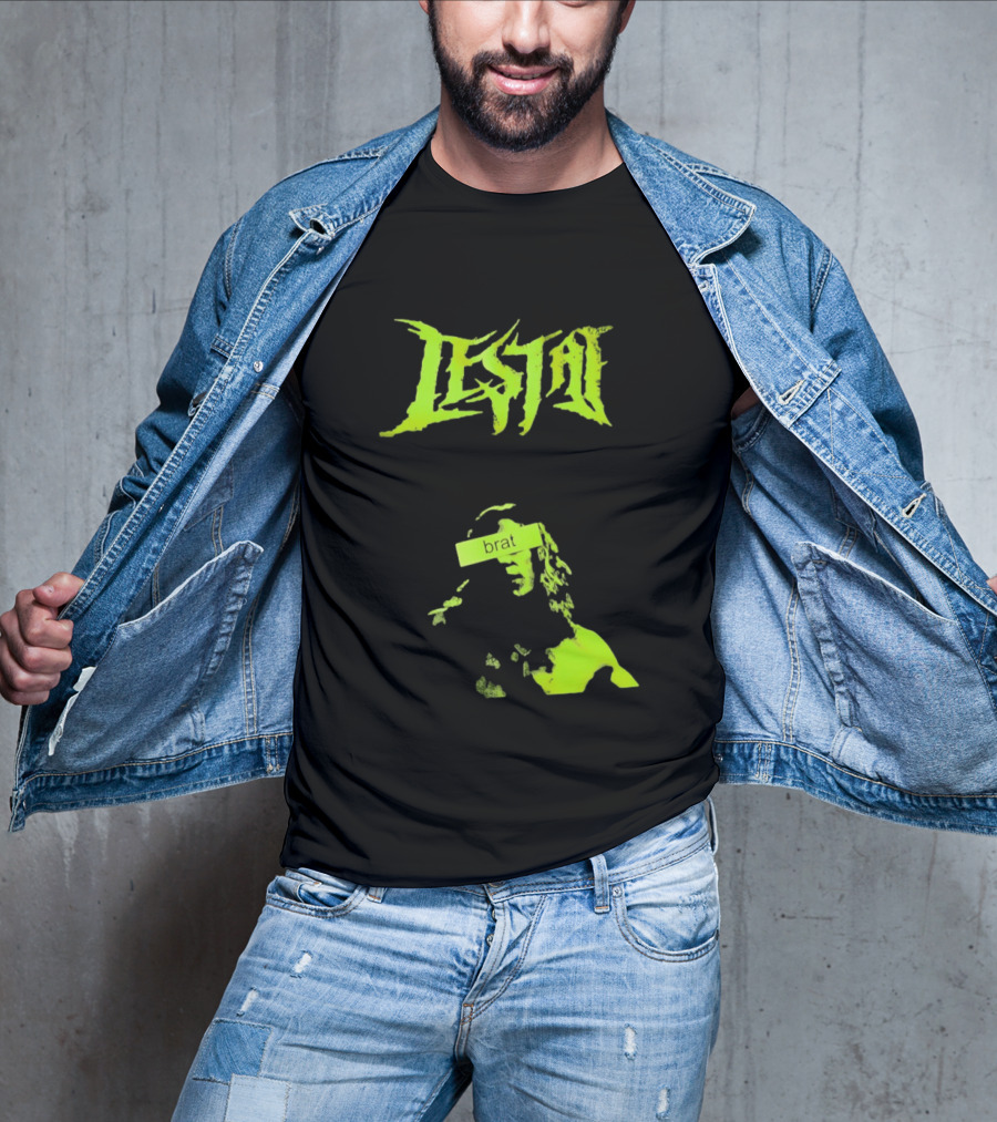 Lestat Brat Neon Green Interview With The Vampire Gothic T-Shirt