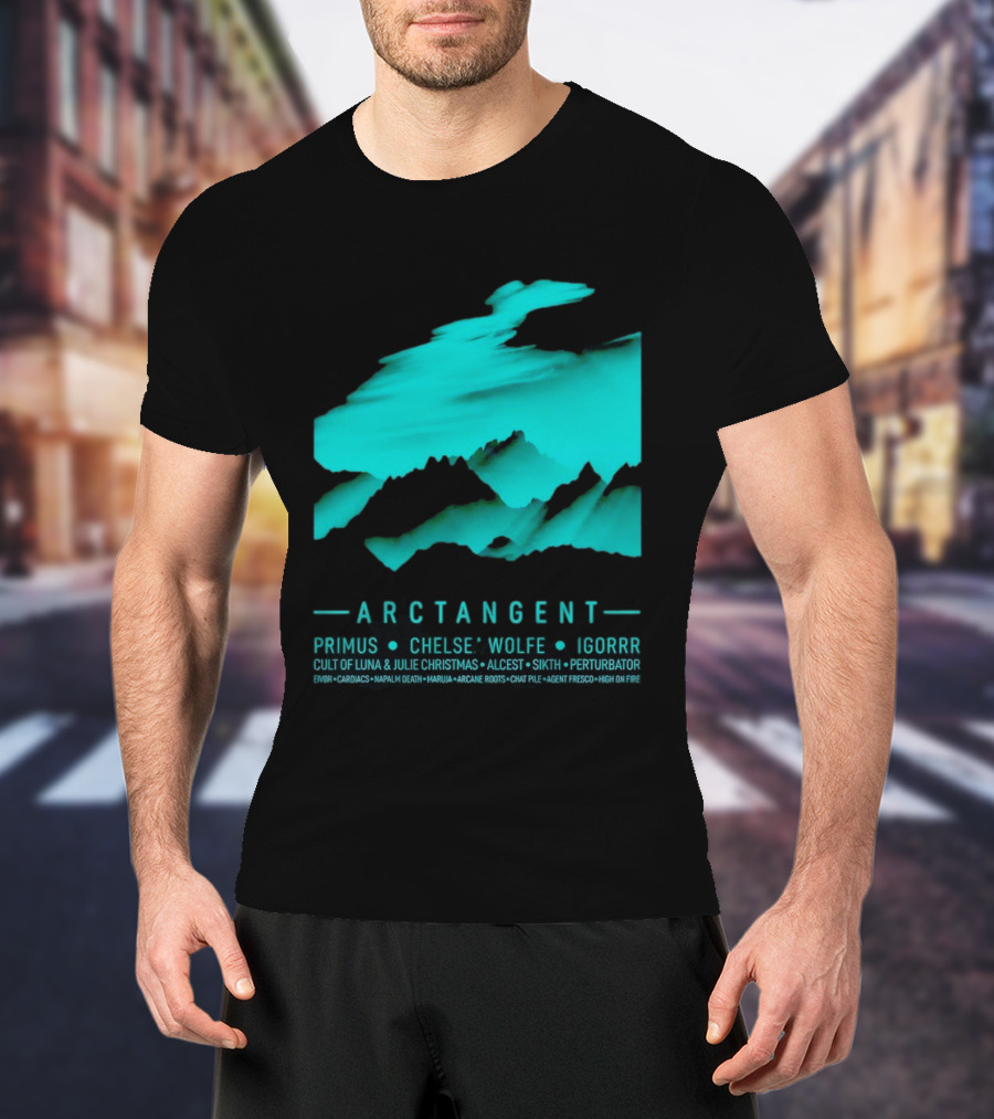 Arctangent Festival Mountains Lineup Primus Chelsea Wolfe Igorr Cult Of Luna Alcest Sikth T-Shirt