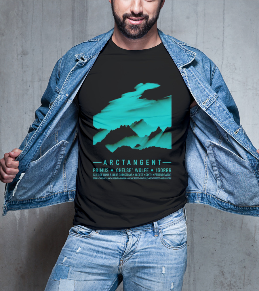 Arctangent Festival Mountains Lineup Primus Chelsea Wolfe Igorr Cult Of Luna Alcest Sikth T-Shirt