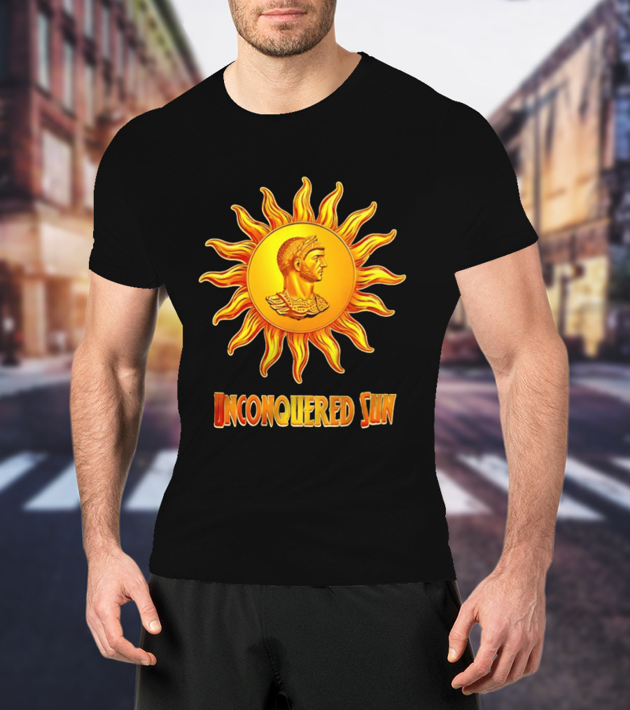 Aurelian Sol Invictus Unconquered Sun Roman Emperor T-Shirt