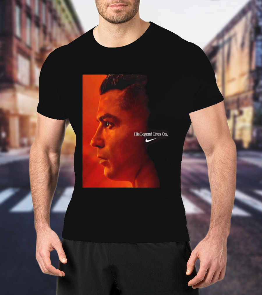 Cristiano Ronaldo His Legend Lives On Nike T-Shirt