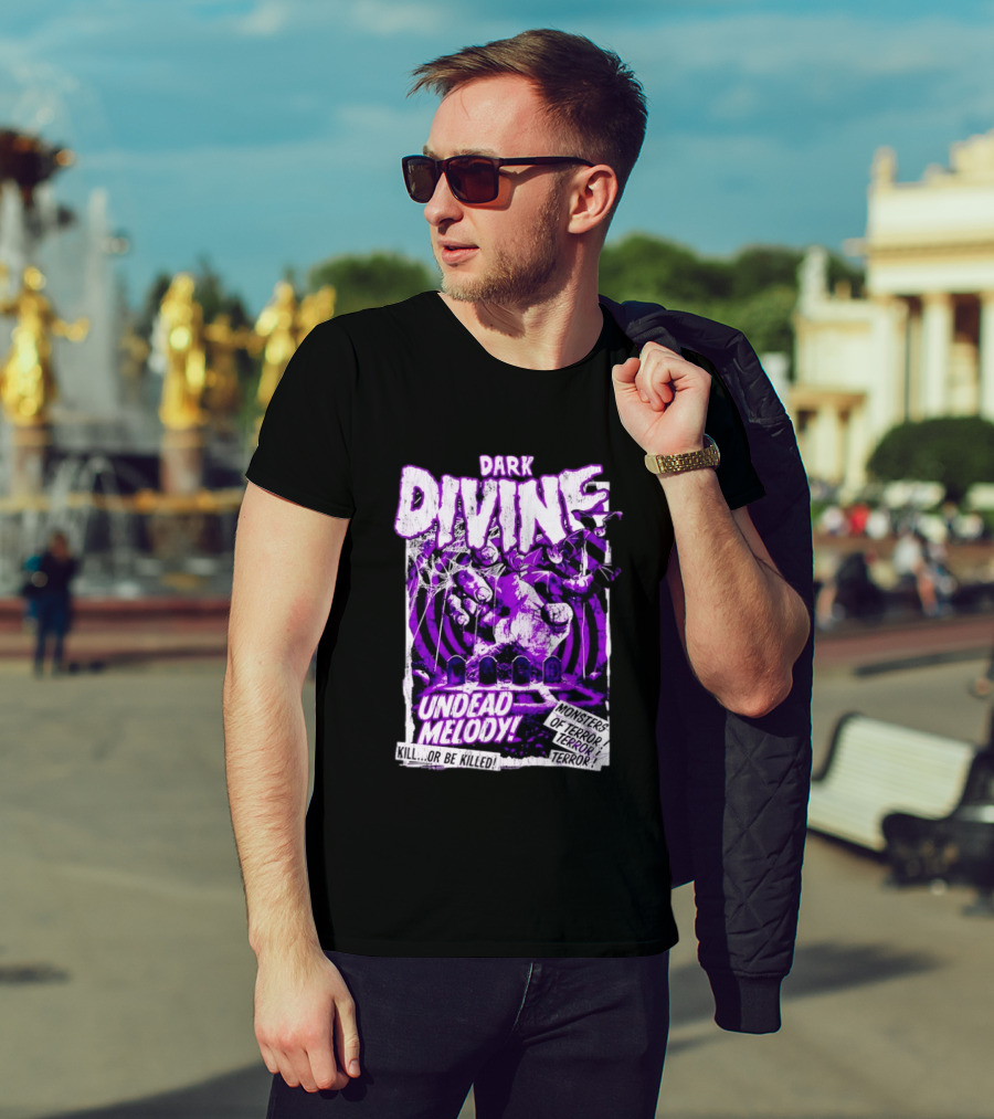 Dark Divine Undead Melody Monsters Of Terror Horror T-Shirt