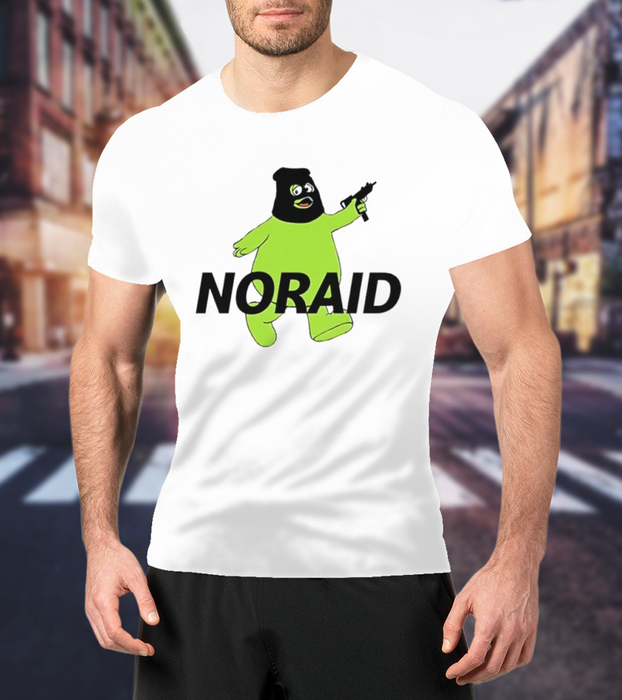 Uncle O'Grimacey Noraid With Green Character And Weapon T-Shirt