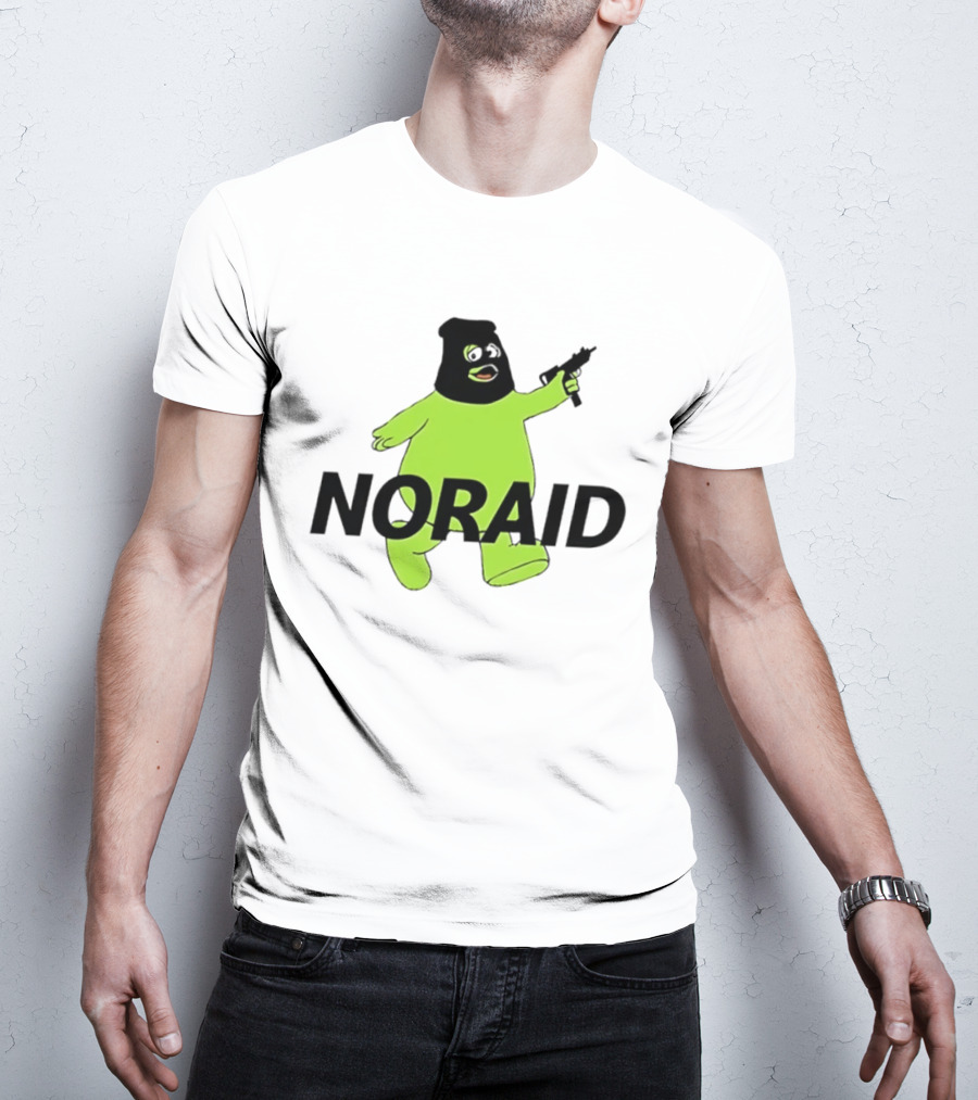 Uncle O'Grimacey Noraid With Green Character And Weapon T-Shirt