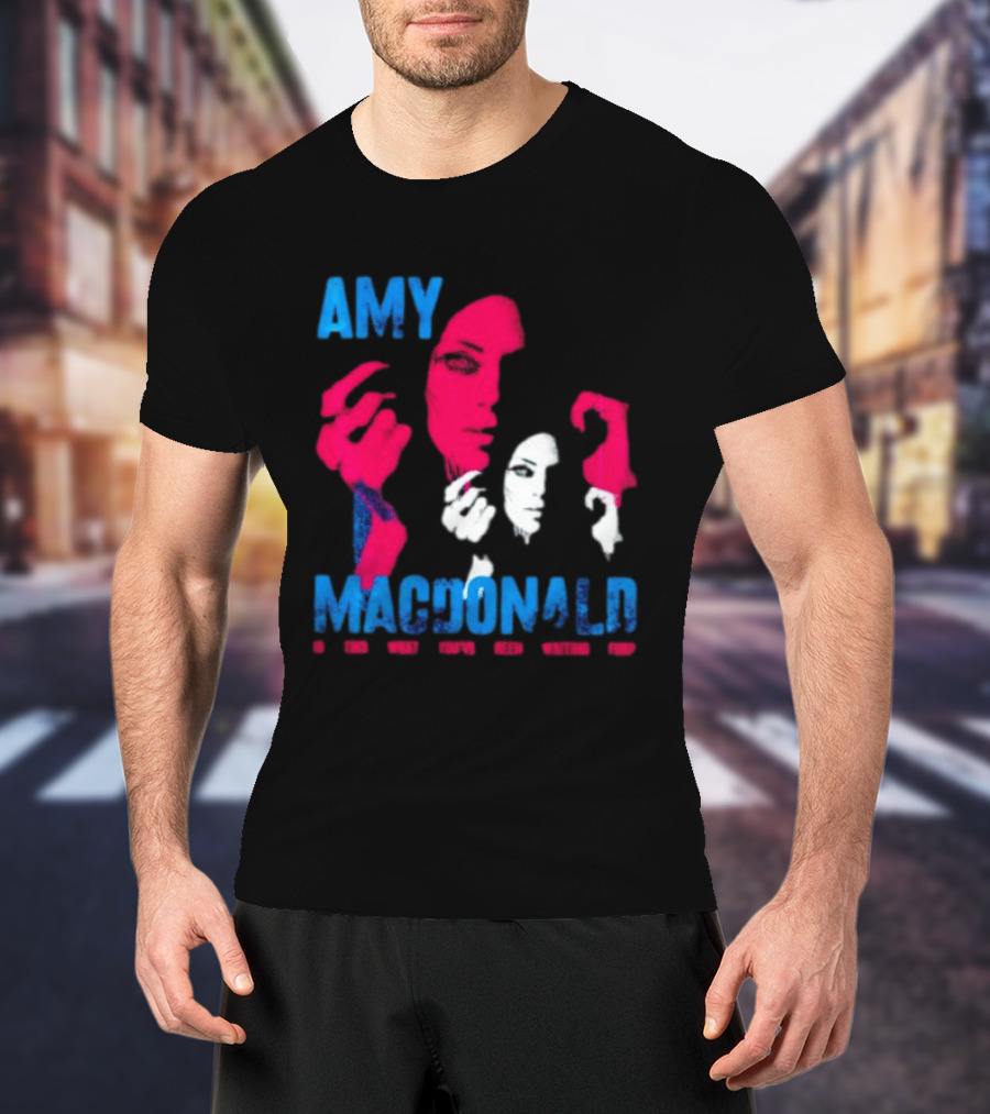 Amy Macdonald Is This What You've Been Waiting For Face T-Shirt