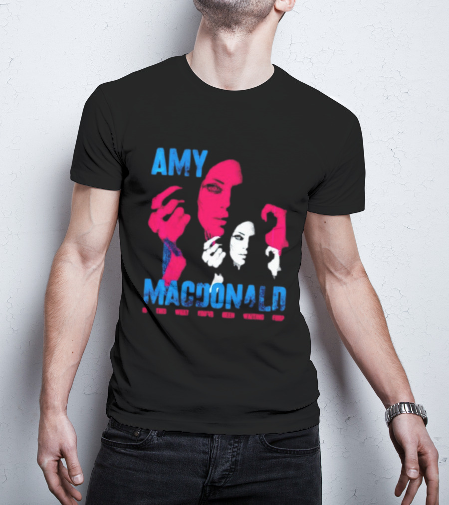 Amy Macdonald Is This What You've Been Waiting For Face T-Shirt