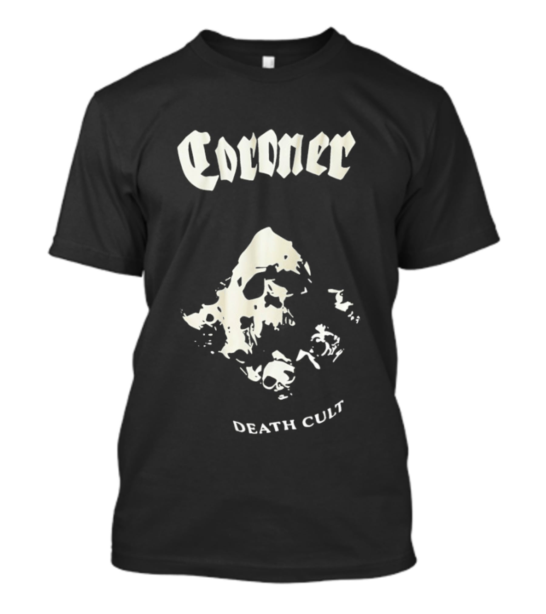 Coroner Death Cult Thrash Metal Band T-Shirt