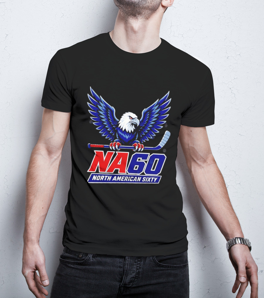 NA 60 North American Sixty Eagle Hockey T-Shirt
