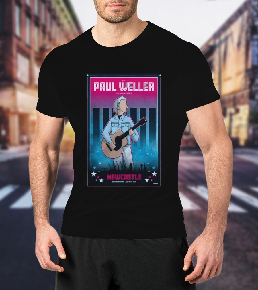 Paul Weller Live Newcastle Exhibition Park July 10 2026 Plus Special Guests T-Shirt