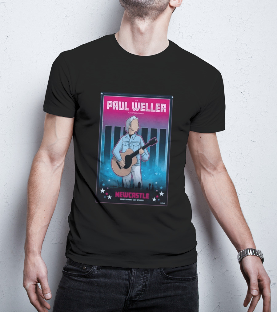 Paul Weller Live Newcastle Exhibition Park July 10 2026 Plus Special Guests T-Shirt