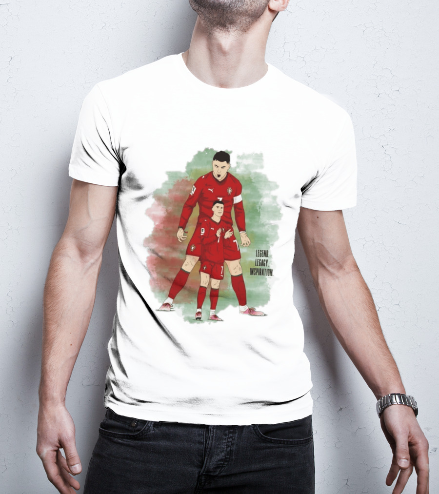 Portugal Cristiano Ronaldo 7 Legend Legacy T-Shirt