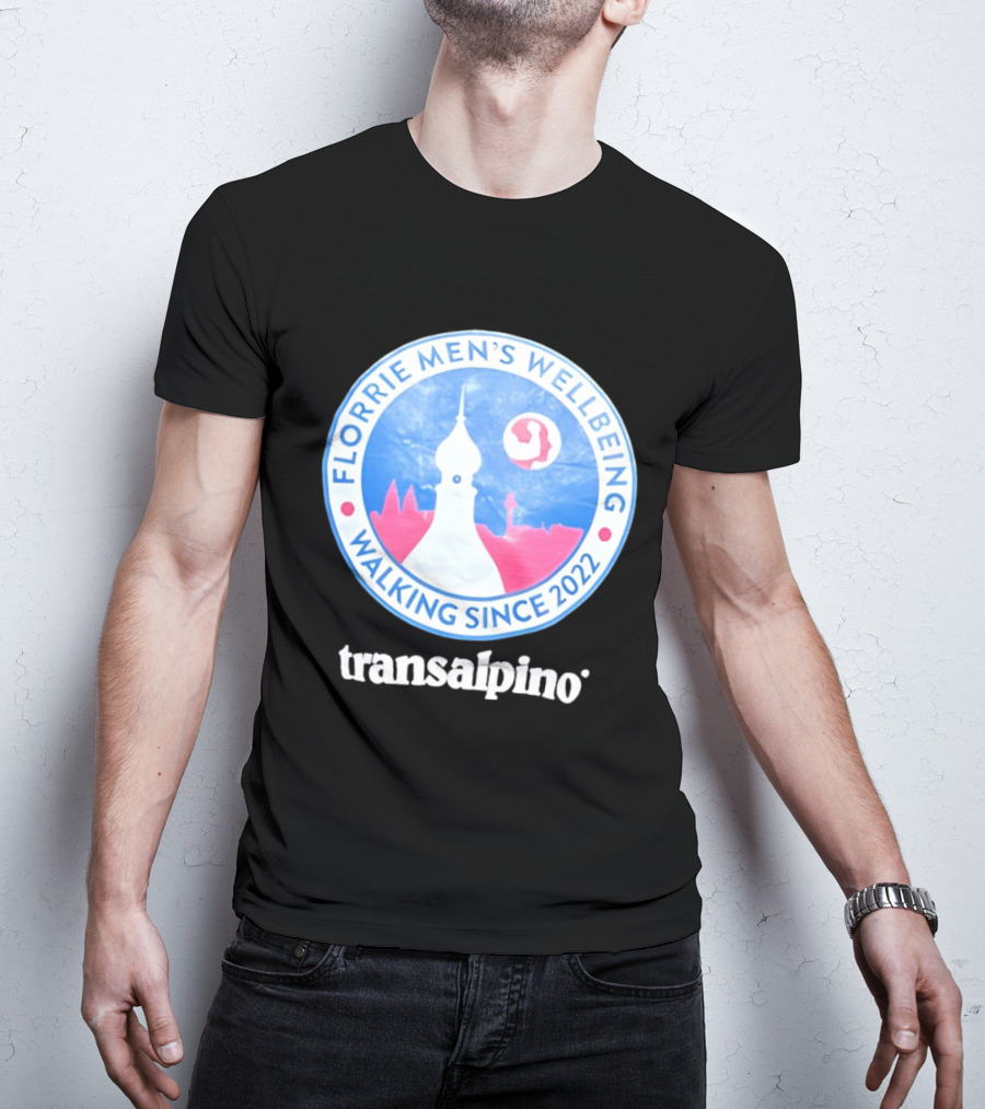 Florrie Men's Wellbeing Walking Since 2022 Transalpino T-Shirt