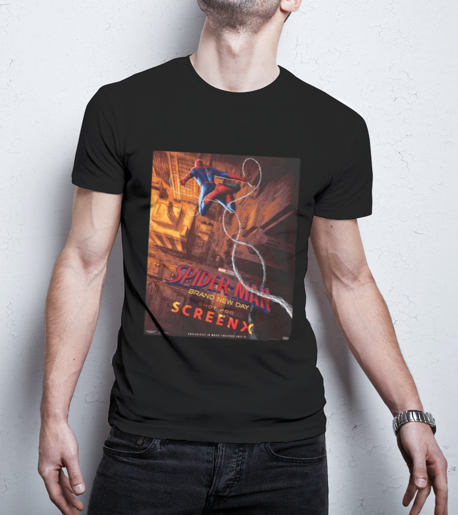 Spider Man Brand New Day Shot For ScreenX In Theaters July 31 2026 T-Shirt