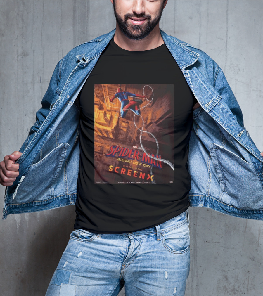 Spider Man Brand New Day Shot For ScreenX In Theaters July 31 2026 T-Shirt