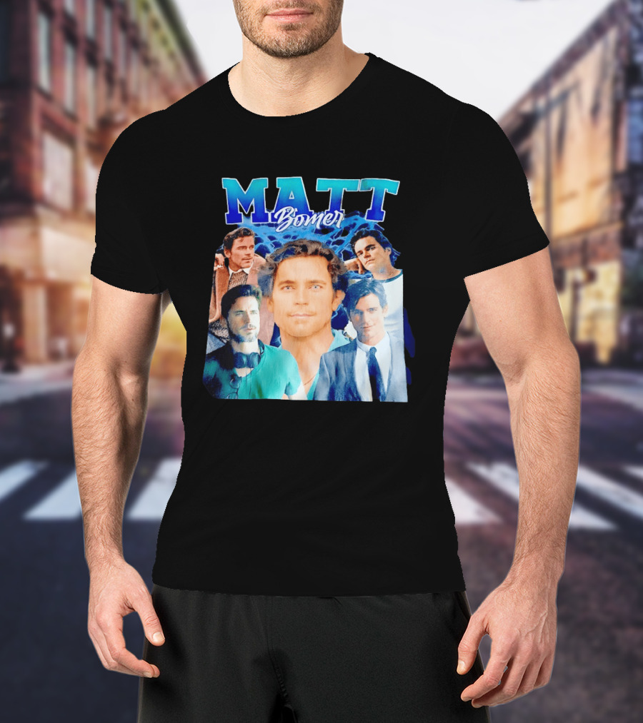Matt Bomer Collage Actor Celebrity T-Shirt