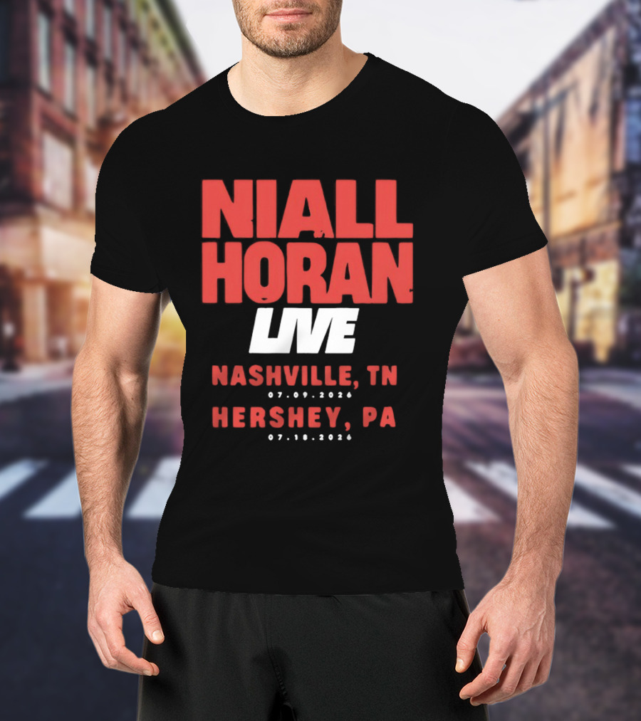 Niall Horan Live Nashville TN 07.09.2020 Hershey PA 07.10.2020 T-Shirt