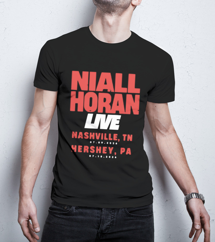 Niall Horan Live Nashville TN 07.09.2020 Hershey PA 07.10.2020 T-Shirt