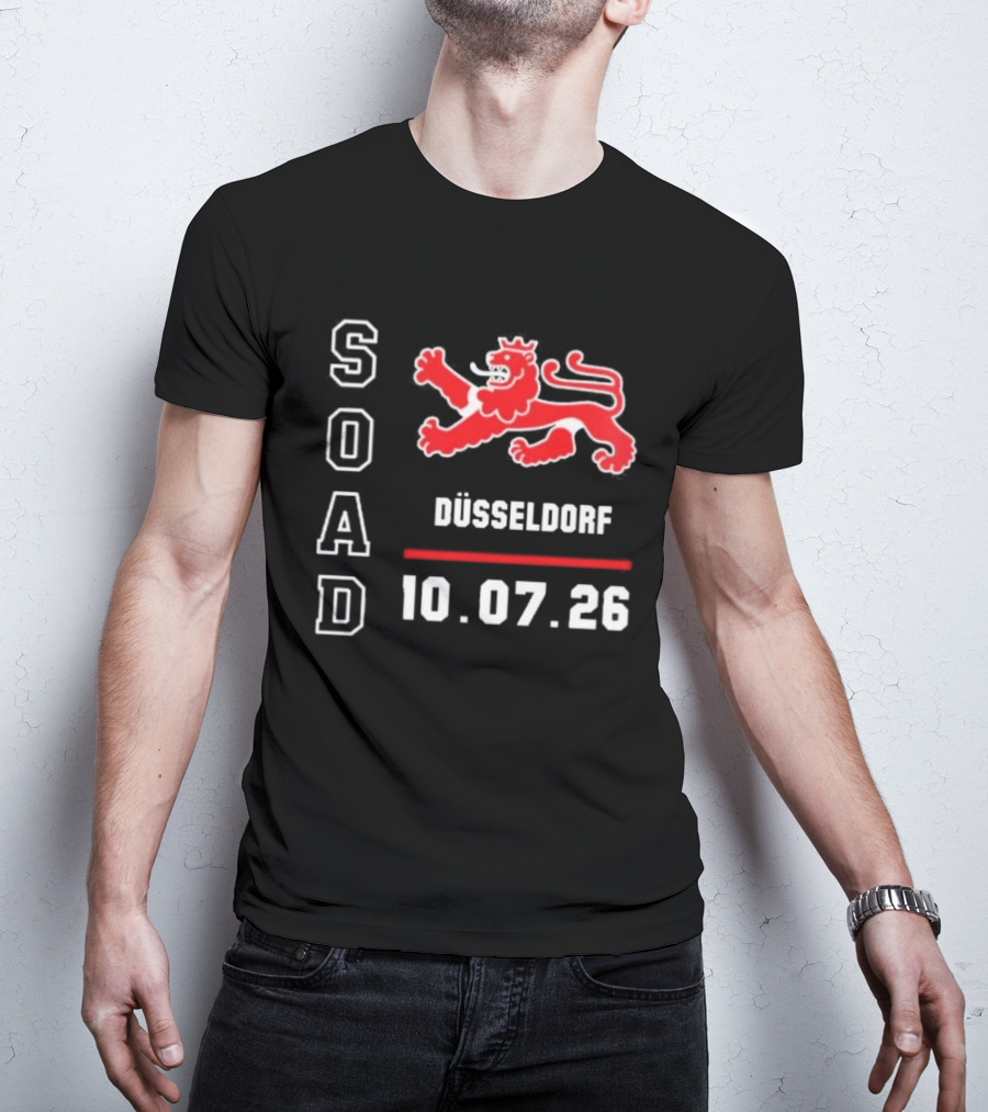 SOAD Düsseldorf 2026 Red Lion Event 10.07.26 T-Shirt
