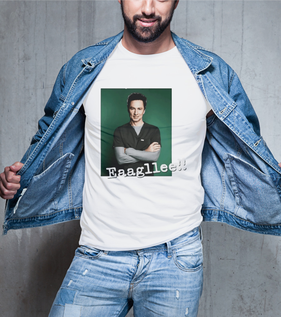 Eaagllee Scrubs Featured Actor T-Shirt