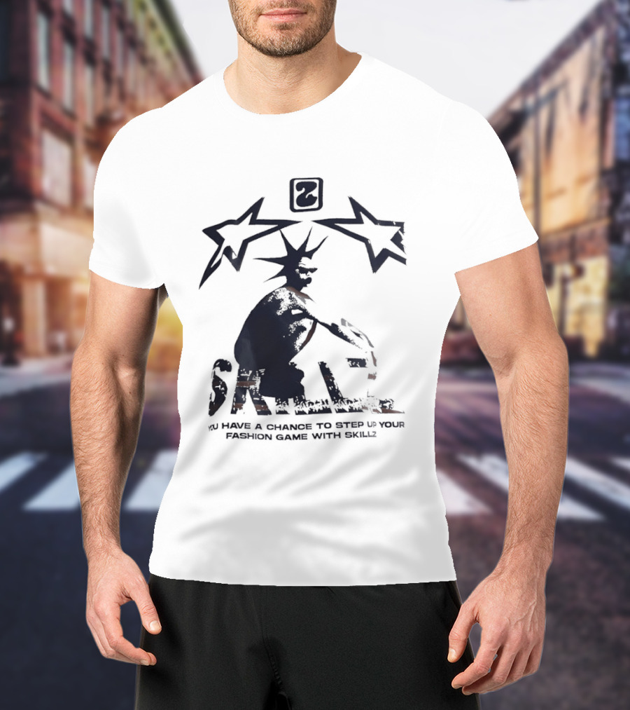 Skillz Fashion Game Streetwear Urban Art Rebel Graffiti Style New York Liberty Basketball T-Shirt