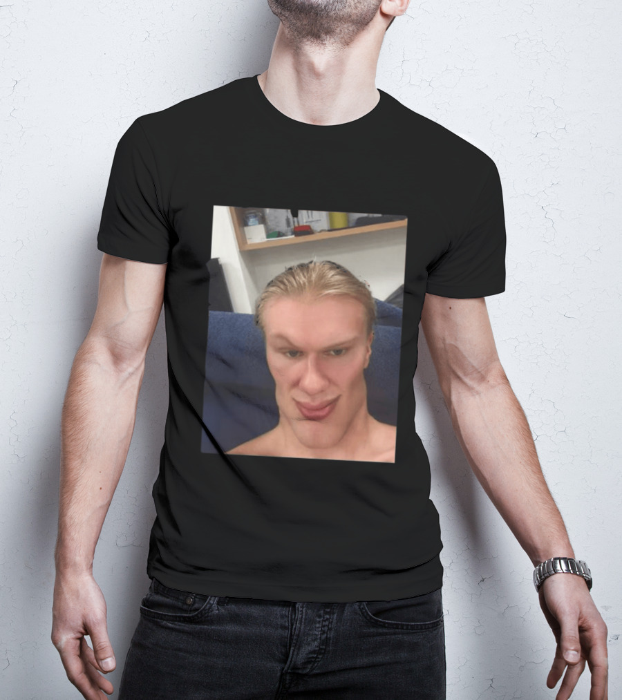 Erling Haaland Mewing 2026 T-Shirt