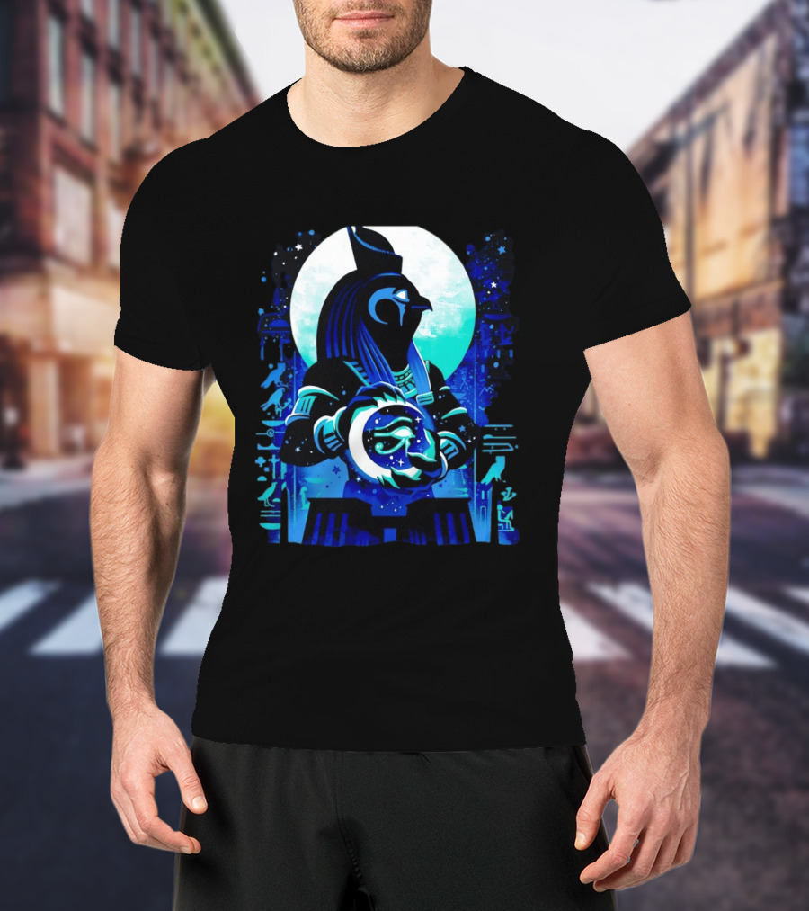 Eye Of Horus Egyptian Moon God Mythology Symbolism T-Shirt