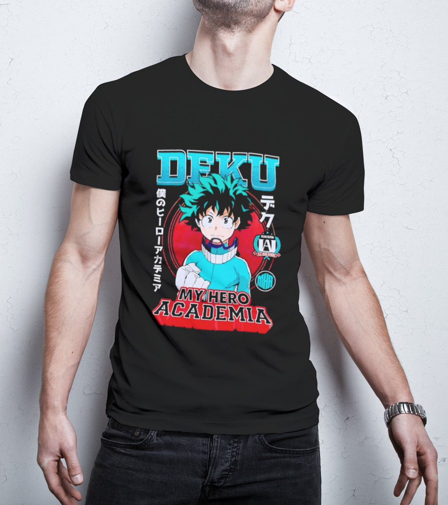 Deku Boku No Hero Academia Midoriya Izuku Japanese T-Shirt