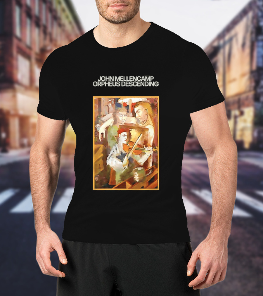 John Mellencamp Orpheus Descending Vintage Rock Music T-Shirt