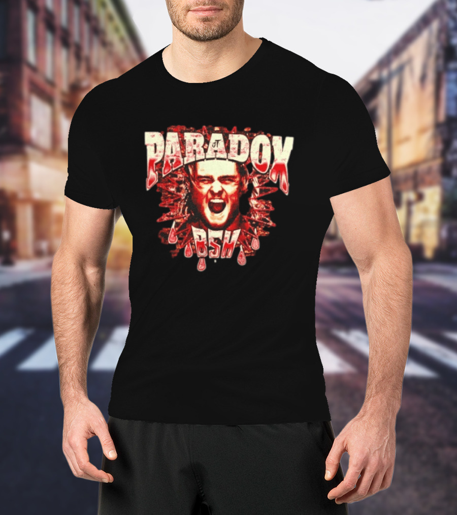JT Paradox BSH Blood Red Bootleg Rap T-Shirt