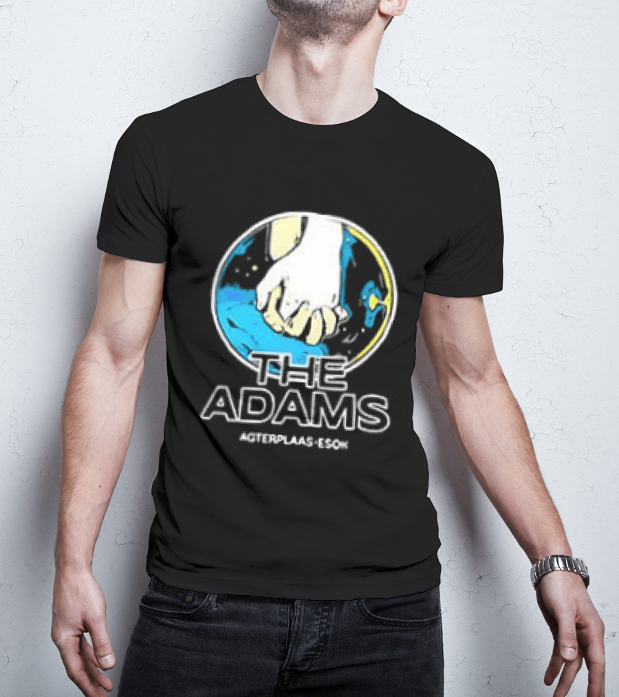 The Adams Agterplaas Esok Cosmic Handshake Global Unity T-Shirt