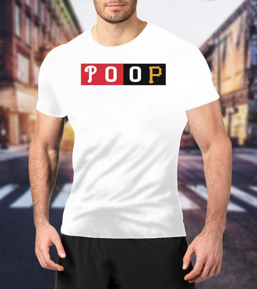 POOP Joe Roderick Pittsburgh Pirates T-Shirt