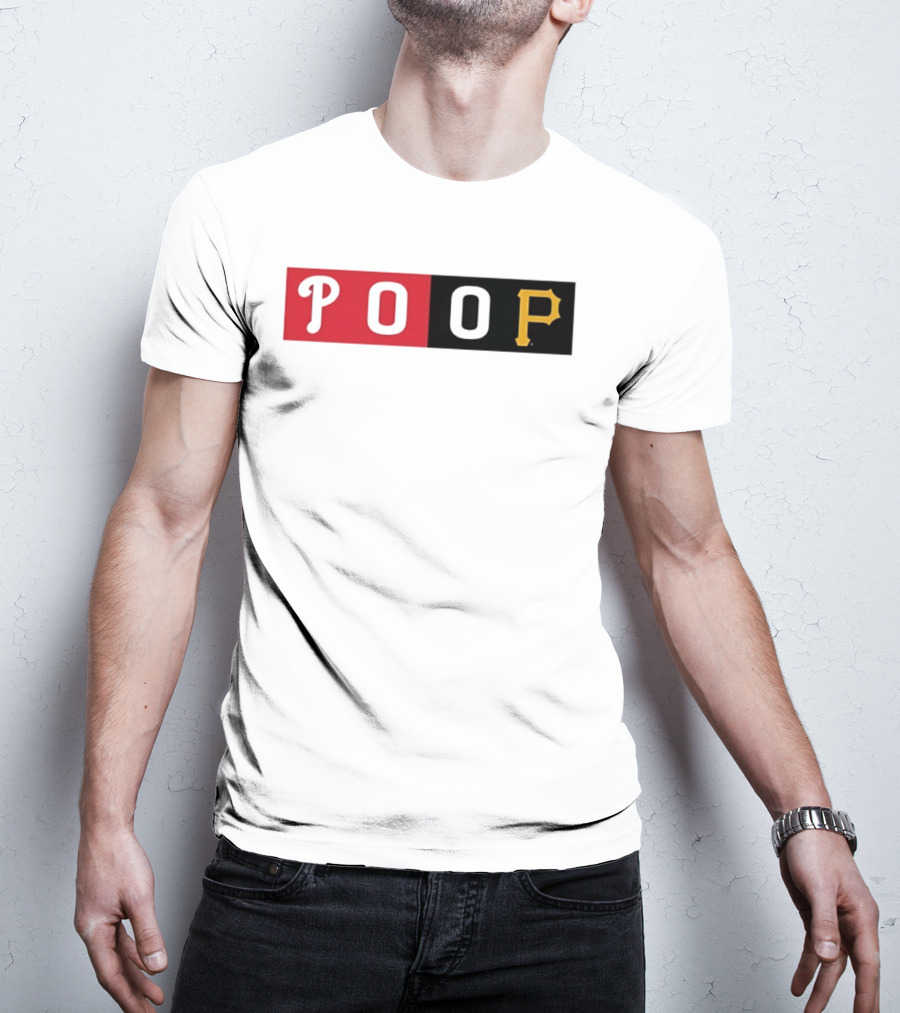 POOP Joe Roderick Pittsburgh Pirates T-Shirt