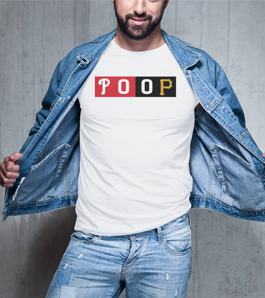 POOP Joe Roderick Pittsburgh Pirates T-Shirt